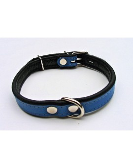 Collier en cuir rembourré SUPER pour chien