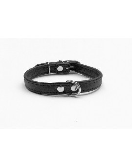 Collier en cuir rembourré SUPER pour chien