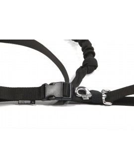 Laisse Canicross Élastique 2,5 m, Ligne de Trait (3RD-POLE)