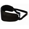 KIT LOISIR Mains Libres indispensable pour vous et votre chien:  - Ceinture+Laisse amortisseur Noir: promenade, jogging