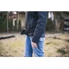 KIT LOISIR Mains Libres indispensable pour vous et votre chien:  - Ceinture+Laisse amortisseur Rouge: promenade, jogging