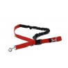 KIT LOISIR Mains Libres indispensable pour vous et votre chien:  - Ceinture+Laisse amortisseur Rouge: promenade, jogging