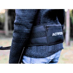 KIT LOISIR Mains Libres indispensable pour vous et votre chien:  - Ceinture+Laisse amortisseur Bleue: promenade, jogging