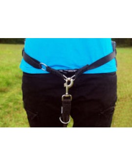 Ceinture ventrale Click&Run de promenade, jogging avec chien