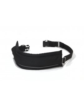 Kit Ceinture + Laisse amortissante 2m + Harnais X-back pour chien: jogging, course à pied, promenade