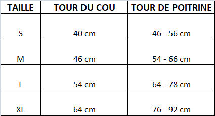 Taille Prozone Super Harnais